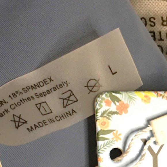 YONIQUE Two Piece High Neck Tankini Swimsuit 🏖️ NEW WITH TAGS! - Picture 11 of 12